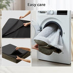 Orthopedic Dog Bed for Large Dogs, Egg Crate Foam Bed for Large Dogs, Equipped with Removable Waterproof Pillow Cover and Anti-Slip Bottom, Pet Bed