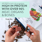 Wild Venison - Air Dried, Toppers, High Protein, Natural Limited Ingredient Recipe Dry Dog Food - 3.5 oz