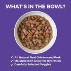 KOHA Memphis BBQ Stew for Dogs with Chicken and Pork, High Protein Wet Dog Food, 12.7oz Cans (Case of 12)