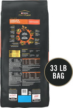 Purina Pro Plan Complete Essentials Shredded Blend Salmon and Rice Dog Food Dry Formula with Probiotics for Dogs - 33 lb. Bag