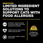 Go! Solutions Sensitivities Limited Ingredient, Grain-Free Dry Cat Food, Duck Recipe for Sensitive Stomach, 16 lb Bag