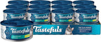 Blue Buffalo Tastefuls Flaked Wet Cat Food, Made with Natural Ingredients, Tuna Entrée in Gravy, 5.5-oz Cans (24 Count)