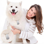 20 Pieces Military Dog Tags Set Including 10 Stainless Steel Army Blank Dog Tags 10 Steel Chains Personalized Pet Oval Pendant Necklaces for Stamping Engraving DIY Halloween Craft(Silver)