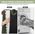 INVENHO Orthopedic Dog Beds Large Sized, XL Egg-Crate Foam Dog Couch with Washable Removable Cover, Waterproof Lining and Nonskid Bottom