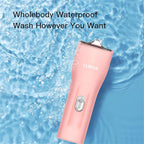 2 in 1 Prowerful Home Professional Dog Grooming Kit Clipper Low Noise USB Rechargeable Gifts for Dog Cat Pink,MTS006