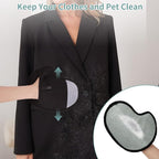 2 Pcs Pet Hair Removal Glove, Reusable Double Sided Pet for Grooming with Pet Comb