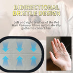 3 Pcs Pet Hair Removal Glove, Electrostatic Pet Hair Removal Gloves, Reusable Cat and Dog Hair Remover, for Couch, Carpet, Furniture, Car, Bedding, Cat Grooming Gloves