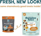 Shameless Pets Bone Broth Dog Training Treats – Soft, Natural Puppy & Dog Treats with Collagen – Healthy, Low-Calorie Training Chews for Small, Medium & Large Dogs - 8oz (Pack of 1)