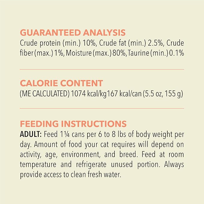 ACANA Premium Pate Wet Cat Food in Bone Broth Salmon + Chicken Recipe 5.5oz Cans (12 count)