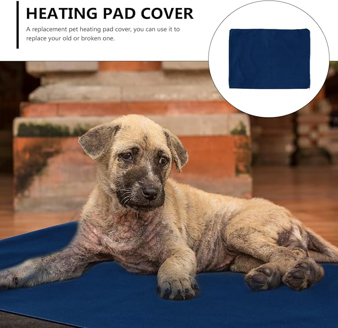 Ipetboom Pet Heating Pad Cat Heating Pad Pet Mat Cat Electric Mat Cover Dog Heating Pad Comfort Pet Dog Bed External Cover for Winter Warm Pet Dogs Cats