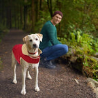 Queenmore Warm Coat for Cold Weather, Quilting Winter Jacket With Ultra Thick Plush Lining and Storage Pockets (Red, X-Small)