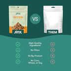 Jinx Chicken Bites, Soft Jerky Dog Treats, Slow-Smoked Real Chicken, Low-Calorie and Packed with Flavor, No Fillers, Bite-Sized Snack, 5oz (Pack of 2)