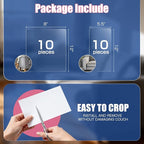 20PCS Cat Scratch Furniture Protector, Couch Protectors Tape from Cats Claws Scratching, Single Sided Clear Sticky Sheets Proof Clawing Sofa Corner Protection Cover Anti Scratch for Furniture