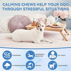 200 PCS Hemp Calming Chews for Dogs 200, Advanced Calming Treats for Dogs with Hemp Oil Melatonin Chamomile for Anxiety Relief, Separation, Stress Relief - Chicken Flavor
