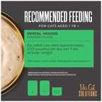 Tiki Cat Solutions Mousse Wet Cat Food, Dental, Chicken Recipe in Broth, 2.4 oz. Pouch (12 Count)