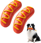 LiuMelinda Dog Chew Toys for Aggressive-Chewers - Indestructible Dog Toy for Aggressive Chewer(2-Pack)，Tough Chew Toys for Dogs （Rubber）