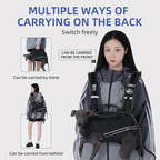 Dog Backpack Carrier for Small Dogs,Dog Lift Harness,Adjustable Padded Breathable Straps, Disabled, Joint Injuries, Arthritis, Loss of Stability,S(4.5-7.5LBS)