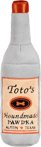 Nestpark Toto's Plush Squeaky Crinkle Dog Toy - Funny Dog Gifts for Medium, Small and Large Dogs - Cute Stuffed Toys for Dog Birthdays