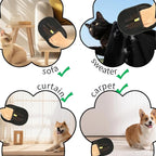 3 Pcs Pet Hair Removal Glove, Electrostatic Pet Hair Removal Gloves, Reusable Cat and Dog Hair Remover, for Couch, Carpet, Furniture, Car, Bedding, Cat Grooming Gloves