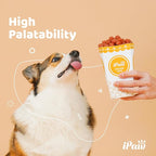 iPaw Chicken Tots Dog Treats for Puppy Training, All Natural Human Grade Dog Treat, Hypoallergenic, Easy to Digest (Chicken Tots), 2 Packs