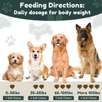 Dog Multivitamin Chewable with Glucosamine & MSM, Omegas 3 & 6, Probiotics, Dog Vitamins and Supplements for Hip & Joint Health, Skin & Coat, Immune Boost & Overall Health 120 Soft Chews