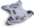 2025 New Edition, Fei & Eve MagEase Dog Harness - 3-Second Magnetic Buckles | 3-Point No-Pull Control | Heavy-Duty 900D Nylon | Dual Safety Handles | Breathable Mesh | Adjustable Fit | X-Large, Gray