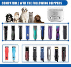 30# Detachable Pet Dog Grooming Clipper Ceramic Blade,Compatible with Andis Size 30 Cut Length 1/50"(1.5mm),Compatible with andis/wahl/Oster Dog Clippers 3PCS