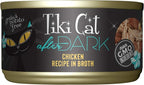 Tiki Cat After Dark, Chicken, High-Protein and 100% Non-GMO Ingredients, Wet Cat Food for Adult Cats, 2.8 oz. Cans (Pack of 12)