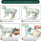 Kuoser Recovery Suit for Dogs Cats After Surgery, Professional Pet Recovery Shirt Dog Abdominal Wounds Bandages, Substitute E-Collar & Cone,Prevent Licking Dog Onesies Pet Surgery Recovery Suit