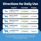 Glandex Dog Fiber Supplement Powder for Anal Glands with Pumpkin, Digestive Enzymes & Probiotics - Vet Recommended (Regular or Advanced Strength) - Boot The Scoot (5.5oz Powder, Beef Liver)