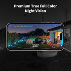Aqara 4MP Camera Hub G5 Pro WiFi, True Color Night Vision Security Camera Outdoor, 2.4/5Ghz WiFi, HomeKit Secure Video, Thread Border Router, Local Detection, Thread/Zigbee, Supports Alexa,Google Home