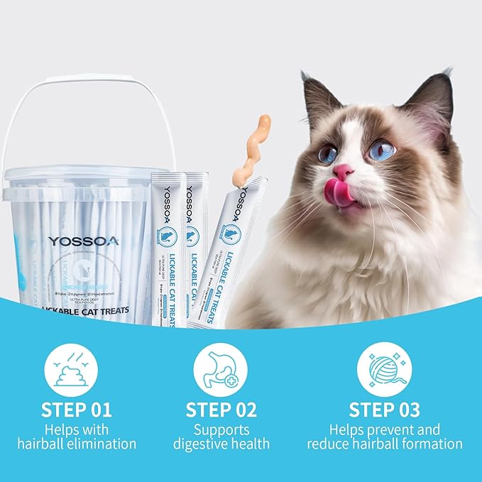 100Tubes Cat Treat Snack Wet Lickable Squeeze Stick Lickable Treats for Dogs & Cats Squeezable Creamy Purée Cat Snack Chicken Lickable with Multivitamin Lickable pet Treats Healthy Grain-Free