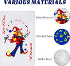 15PCS Funny Poker Dog Toys- Plush Interactive Toys with Crinkle Paper for Small, Medium Puppies- Fun Novelty Play- Cool Stuffed Gifts for Dog Birthday(Black)