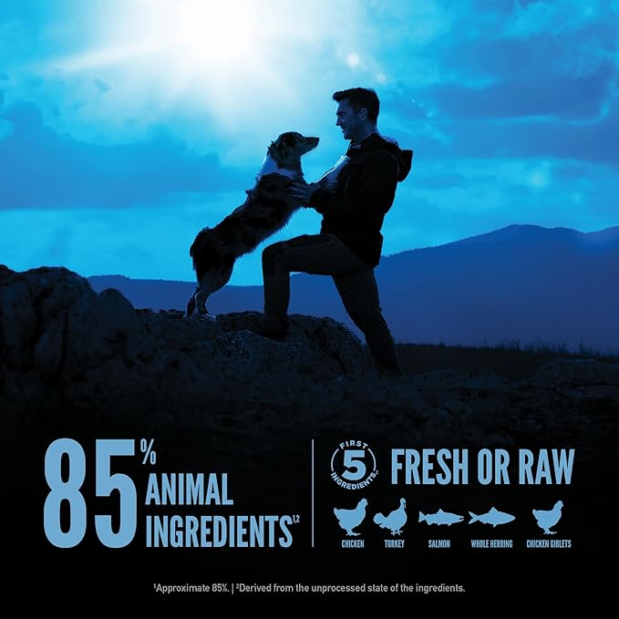 ORIJEN Wild Reserve Dry Dog Food Free-Run Chicken Recipe 20lb Bag