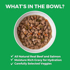 KOHA Pike Place Platter Stew for Dogs with Beef and Salmon, High Protein Wet Dog Food, 12.7oz Cans (Case of 12)