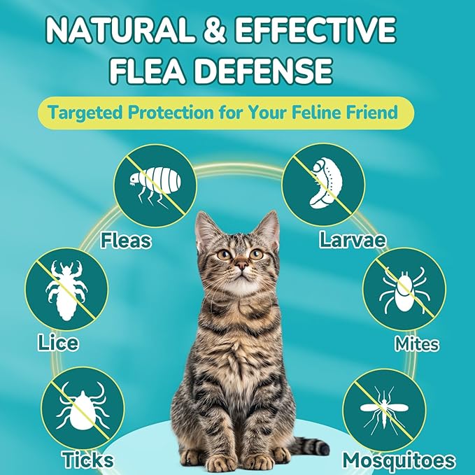 Flea and Tick Prevention Chews Bundle for Cats & Dogs, Natural Oral Flea Treatment, 200 Dog Soft Chews + 500 Cat Crunchy Chews, Daily Multi-Pet Supplement for Flea Defense, Skin & Coat, Immunity