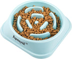 Slow Feeder Dog Bowls for Healthy Eating, Non-Slip and Anti-Choking Design, Reduces Bloating & Overeating for Large Dogs, Easy to Clean