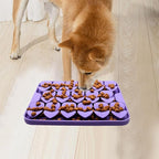 Small Silicone Snuffle Mat for Small Dogs Puppy Cat Slow Down Eating,Slow Feeder Lick Mat for Dry Wet Food for Pet Training Smell,Encourages Natural Foraging Skill,Relieving Stress