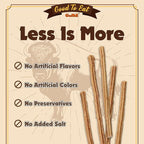 Gootoe Buffalo Dog Treats, Buffalo Bites Stick (Small) 8oz - Natural Low-Fat Chews for Training & Rewards, Limited Ingredient, Resealable Bag, Perfect for Small Dogs & Puppies