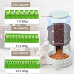 3 Gallon Gravity Large Dog Food Feeder,11L Automatic Pet Feeder, Dog Food Dispenser for Large Breed