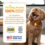Zesty Paws Probiotics for Dogs, Digestive Enzymes Gut Flora, Digestive Health, Diarrhea & Bowel Support, DE111, Dog Probiotic Soft Chew for Pet Immune System, Pumpkin, 250 Ct