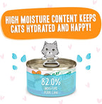 B.F.F. Play - Best Feline Friend Paté Lovers, Aw Yeah!, Tuna & Salmon Oh Snap! with Tuna & Salmon, 2.8oz Can (Pack of 12)