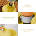 Portable Pet Travel Water Bottle with Collapsible Drinking Bowl, Leak-Proof & Lightweight Dispenser for Dogs & Cats, Ideal for Walking, Hiking & Outdoor Adventures