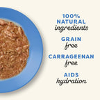 Applaws Natural Wet Cat Food in Gravy, Limited Ingredient, Grain-Free, No Artificial Cat Food Cups, Fish Selection in Gravy (8x 2.12 oz Cups)