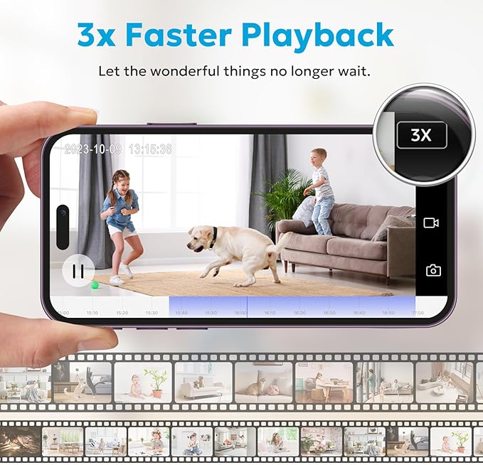 owltron Indoor Security Camera 4MP,4 Pack 2.4GHz/5G WiFi 2K Home Cameras for Baby/Elder/Dog/Pet/Nanny Monitor Cam with Phone app,24/7 Cloud&SD Card Storage,2-Way Audio,Compatible with Alexa