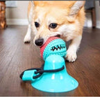 Suction Cup Dog Toy – Interactive Dog Toy for Aggressive Chewers, Durable Tug Rope & Treat Dispensing Ball for Training, Teething & Boredom Relief. for Medium & Large Dogs.