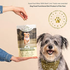 Superfood Bite, Freeze-Dried Raw Dog Treats - Protein Rich, Train & Reward, Traceable Single Ingredient by Katherine Heigl (4 Ounce (Pack of 4) Beef Liver)
