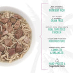 Tiki Cat After Dark, Chicken & Pork, High-Protein and 100% Non-GMO Ingredients, Wet Cat Food for Adult Cats, 2.8 oz. Cans (Pack of 12)