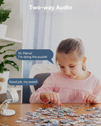 FOSCAM 3K 5MP Security Camera Indoor, 2.4g & 5g WiFi Magnetic Mini Dog/Cat/Pet/Baby Camera, Smart Motion Detection, 20X Zoom, 2-Way Audio, Night Vision, Home Monitor Compatible with Alexa & Google