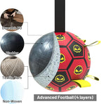 Dog Toys Soccer Ball with Straps, World Cup Interactive Dogs Toys for Tug of War, Yard Game, Water Toy, Herding Ball for Dogs, Durable Dog Balls with Skull Pattern for Puppy（6 Inch）